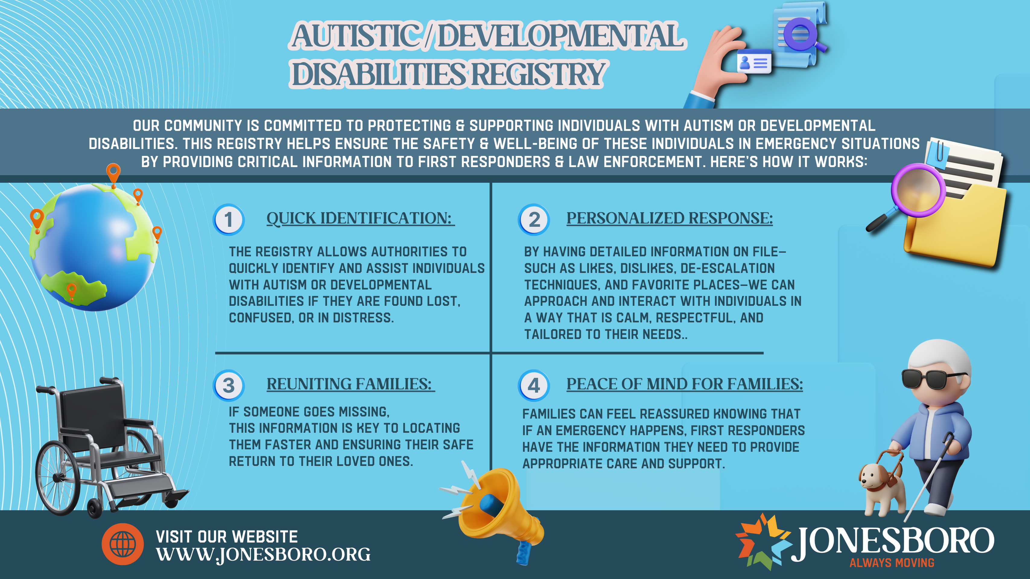 developmental disabilities registry for website
