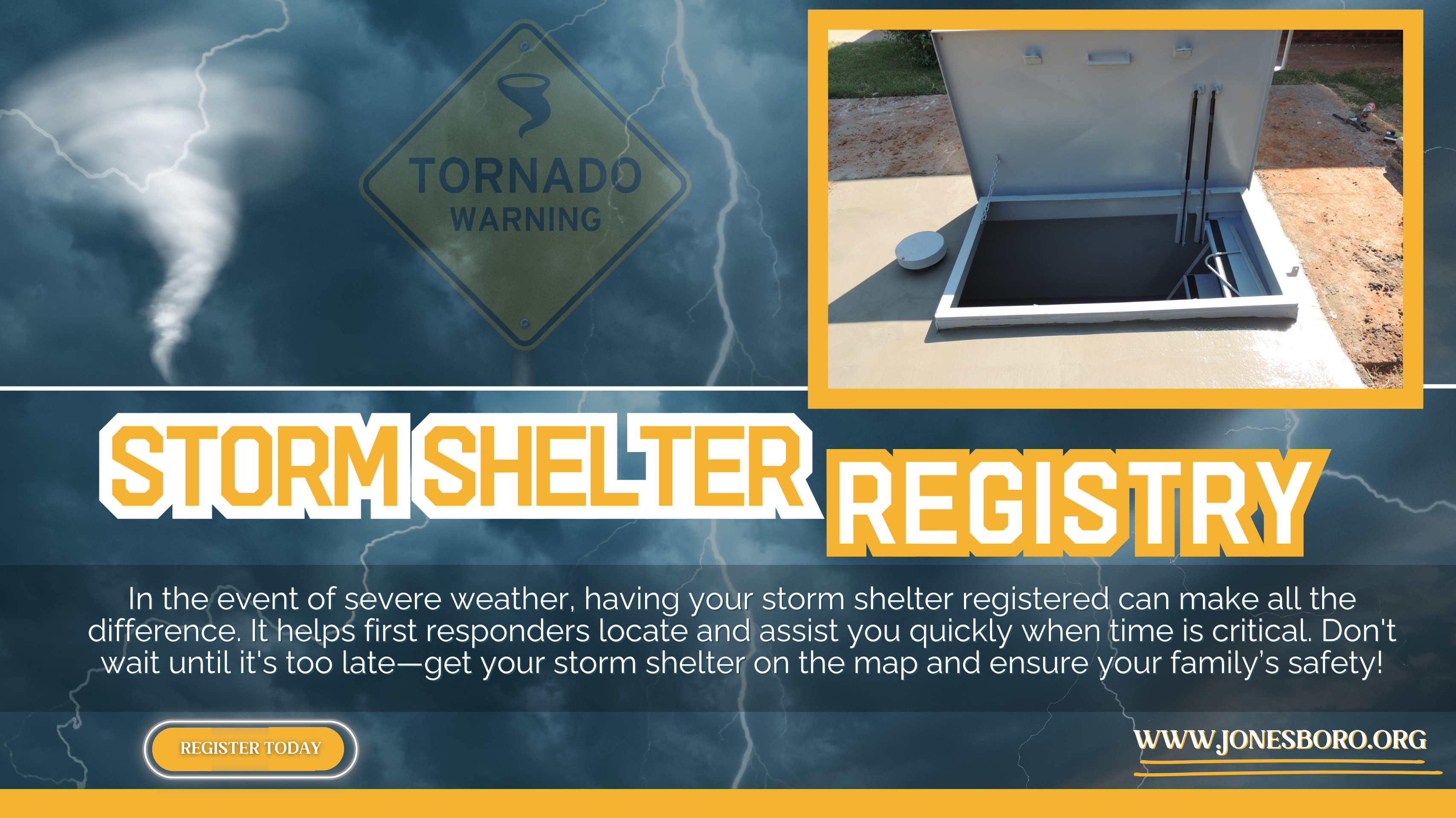 Storm Shelter Registry