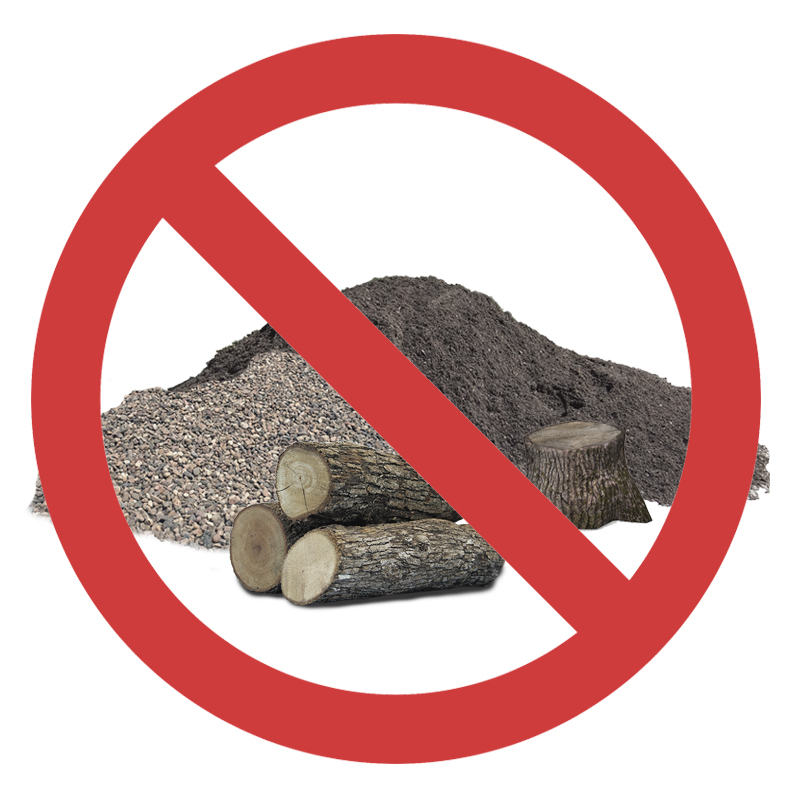 Yard Waste - NO