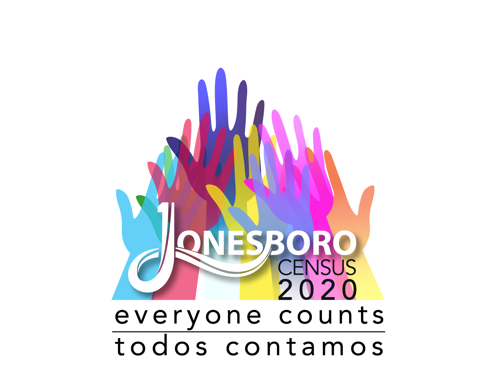 2020 Census Logo for Jonesboro that reads Everyone Counts