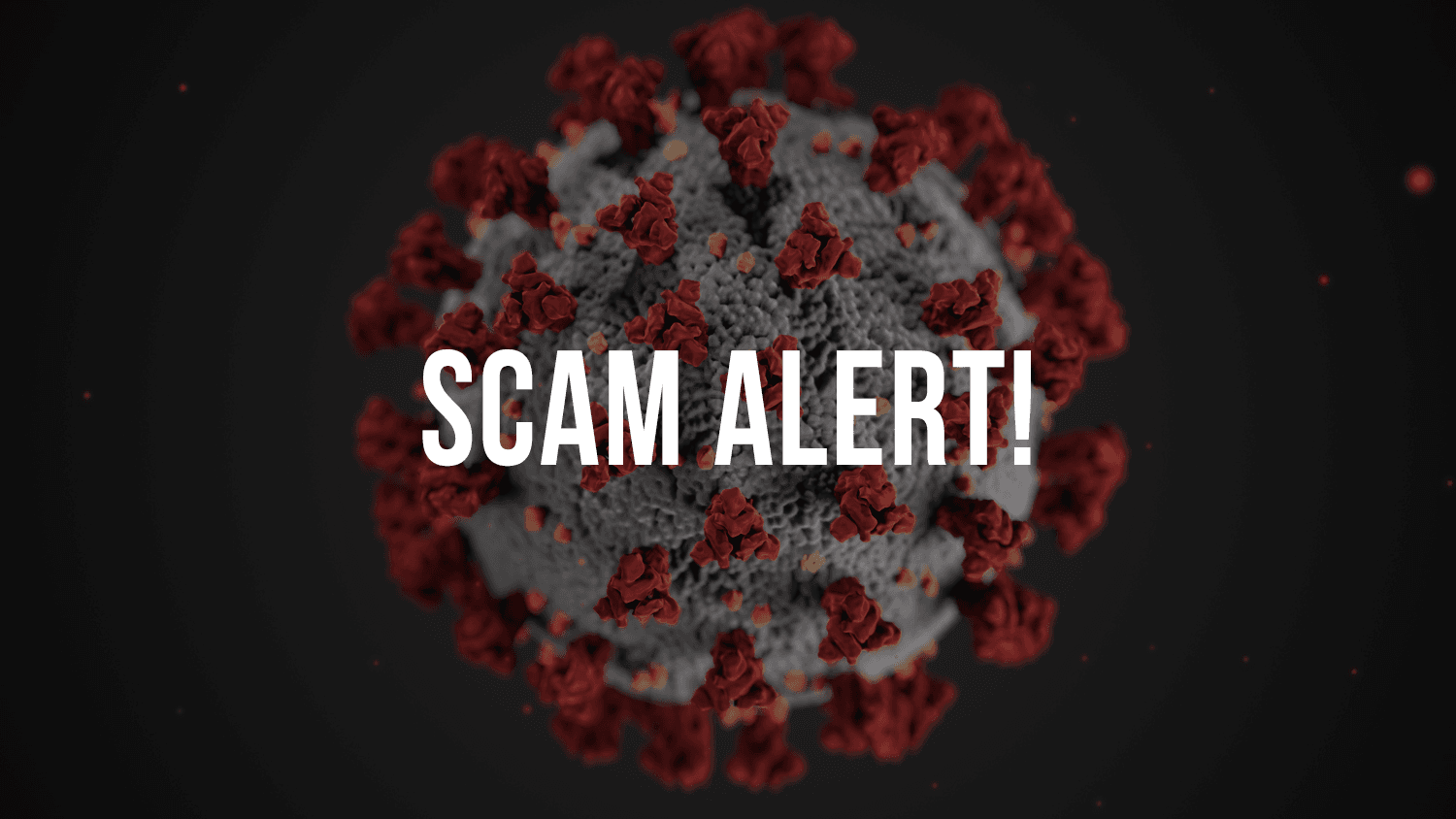 Coronavirus Scam Alert Graphic