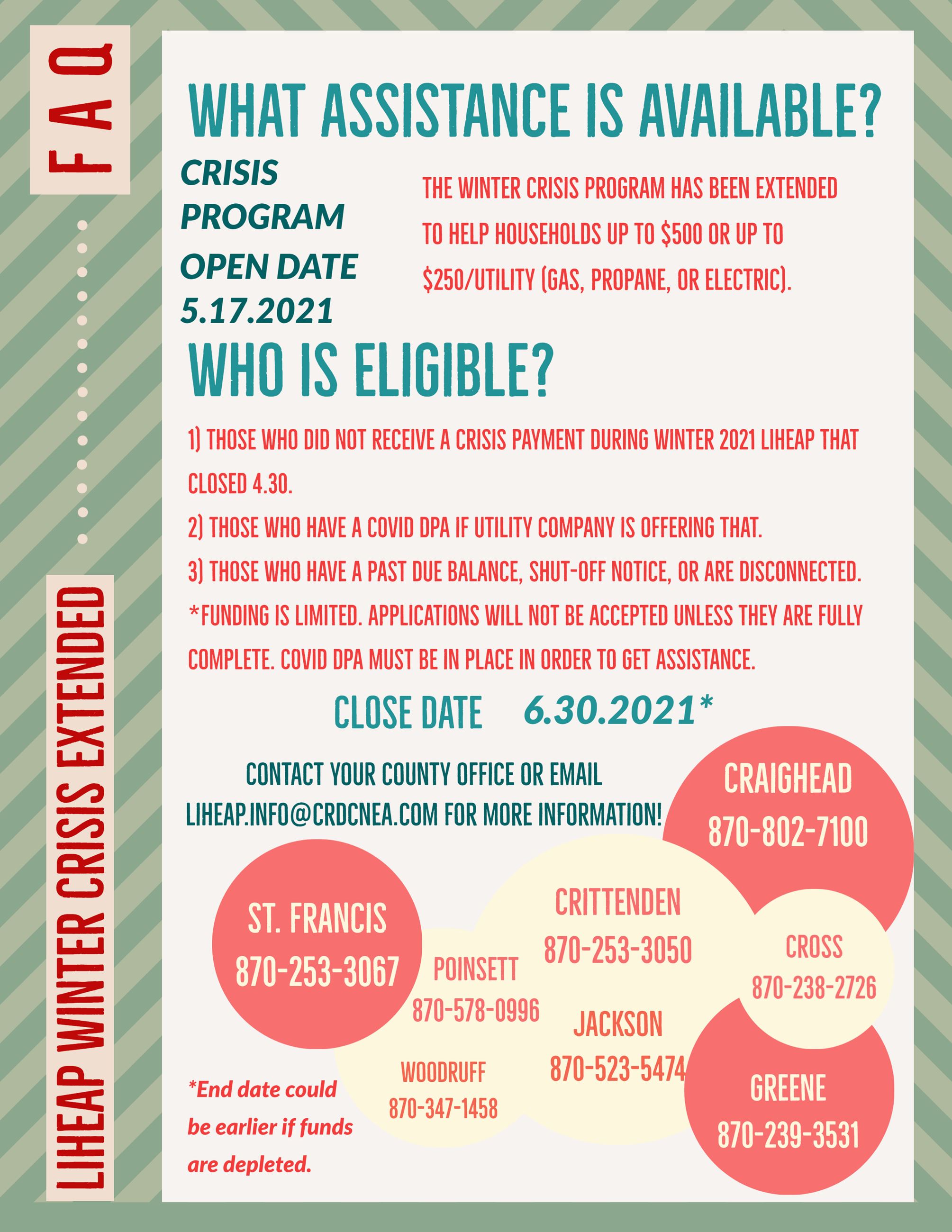 Winter Crisis LIHEAP extended graphic