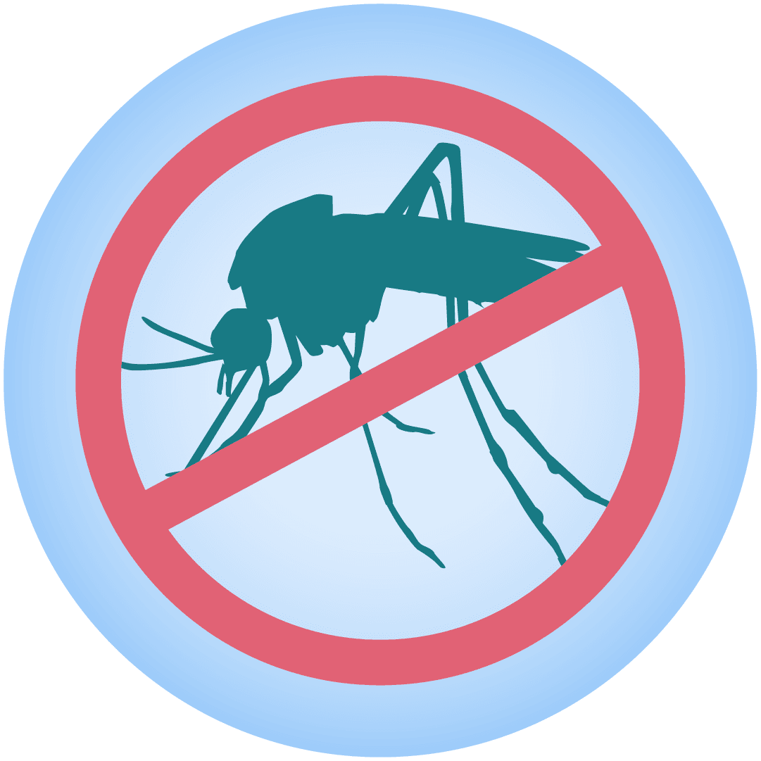 No mosquitos graphic
