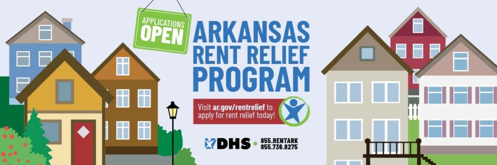 Arkansas Rent Relief Program Promo Graphic