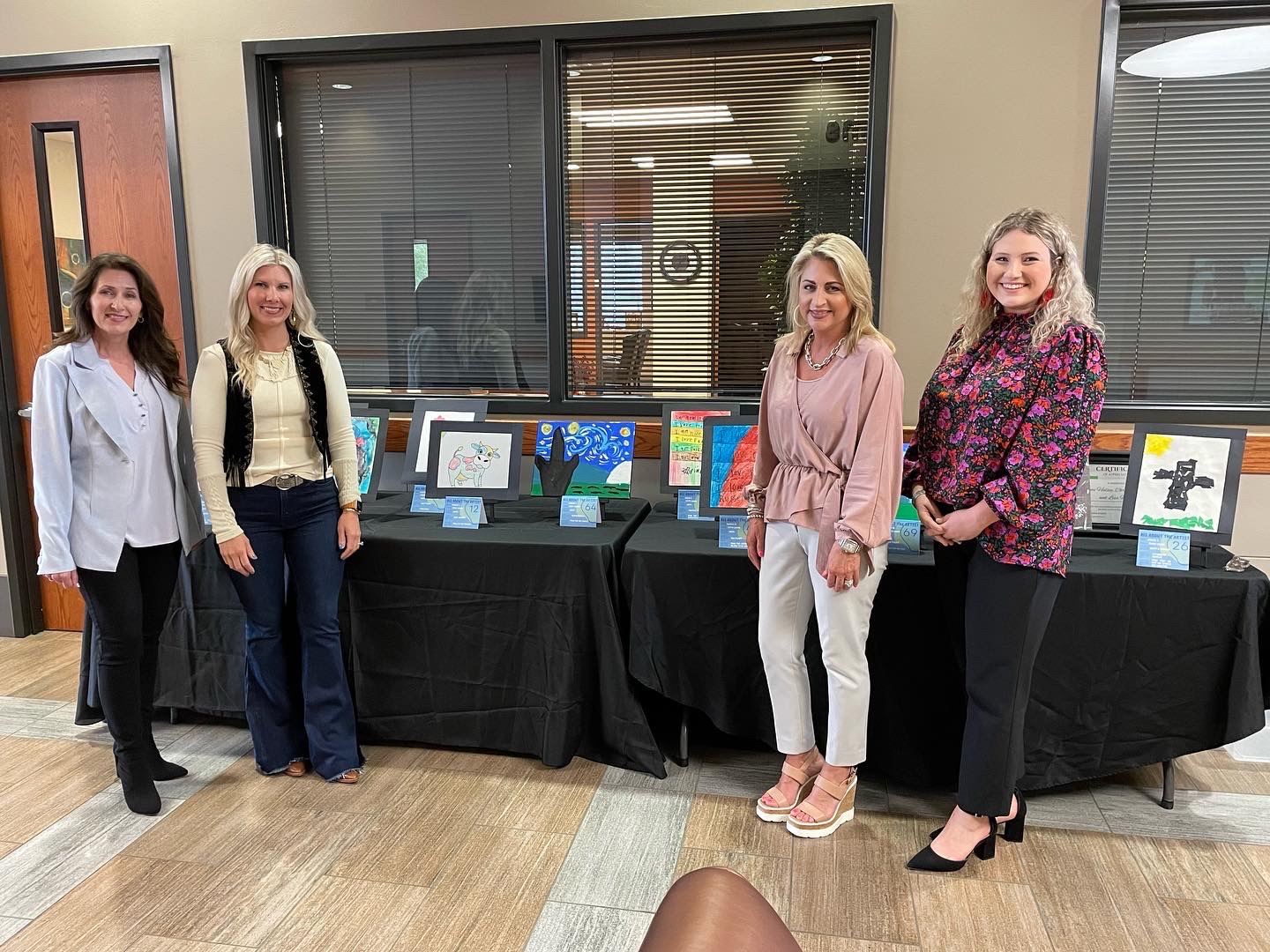 Lisa Harpole, Christina Berner, Cheri Halsey, and CityYouth Ministries Exec Director Hannah Caddy